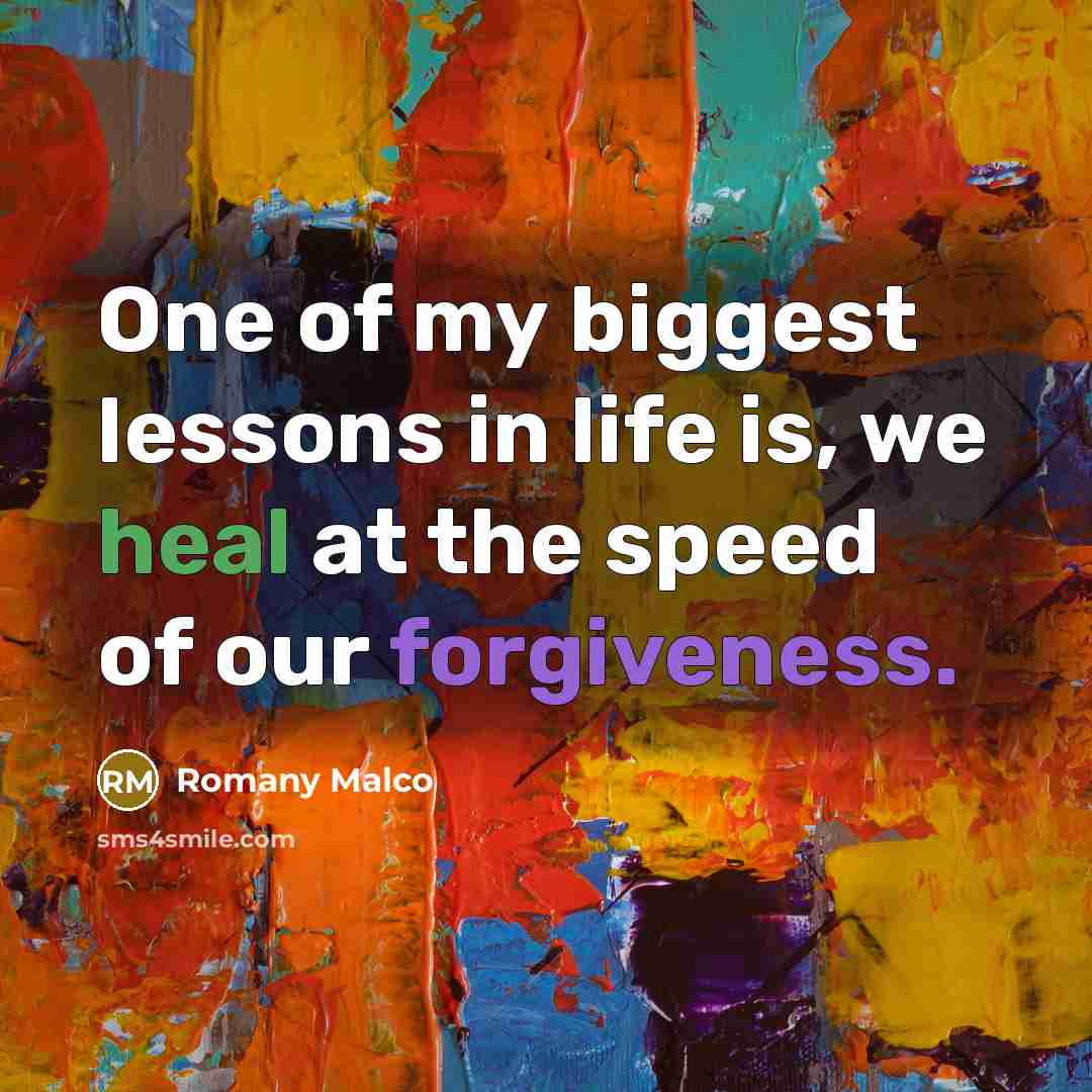 “One of my biggest lessons in life is, we heal…” quote by Romany Malco