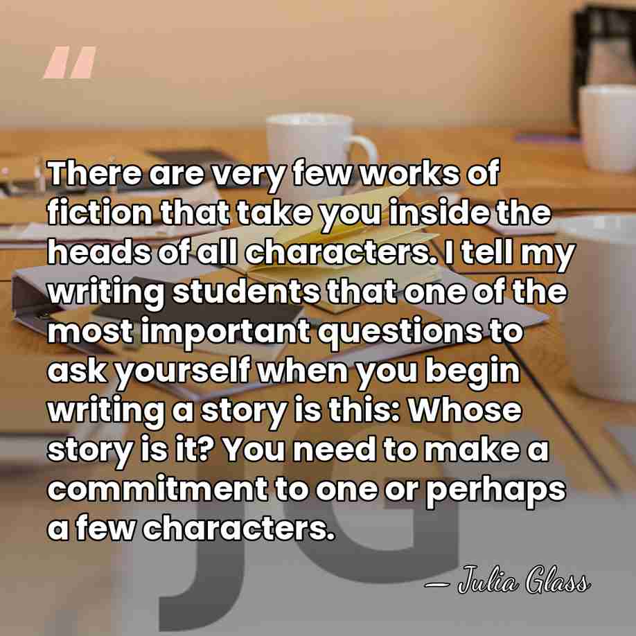 There are very few works of fiction that take you inside the&hellip; - Julia Glass