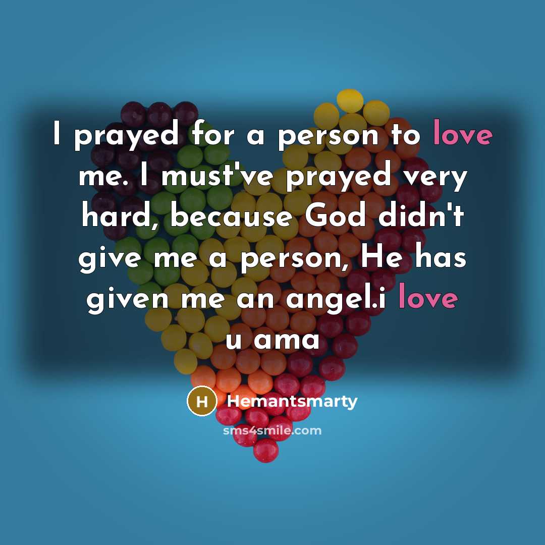 “I prayed for a person to love me. I must've…” quote by Hemantsmarty