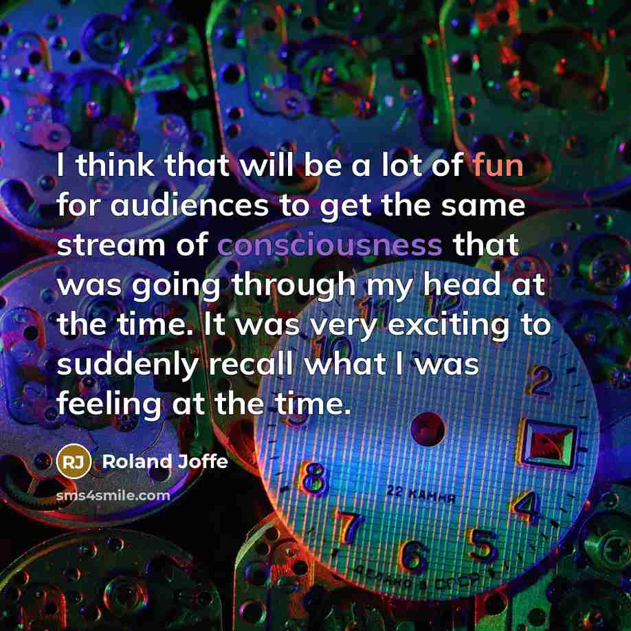 “I think that will be a lot of fun for…” quote by Roland Joffe