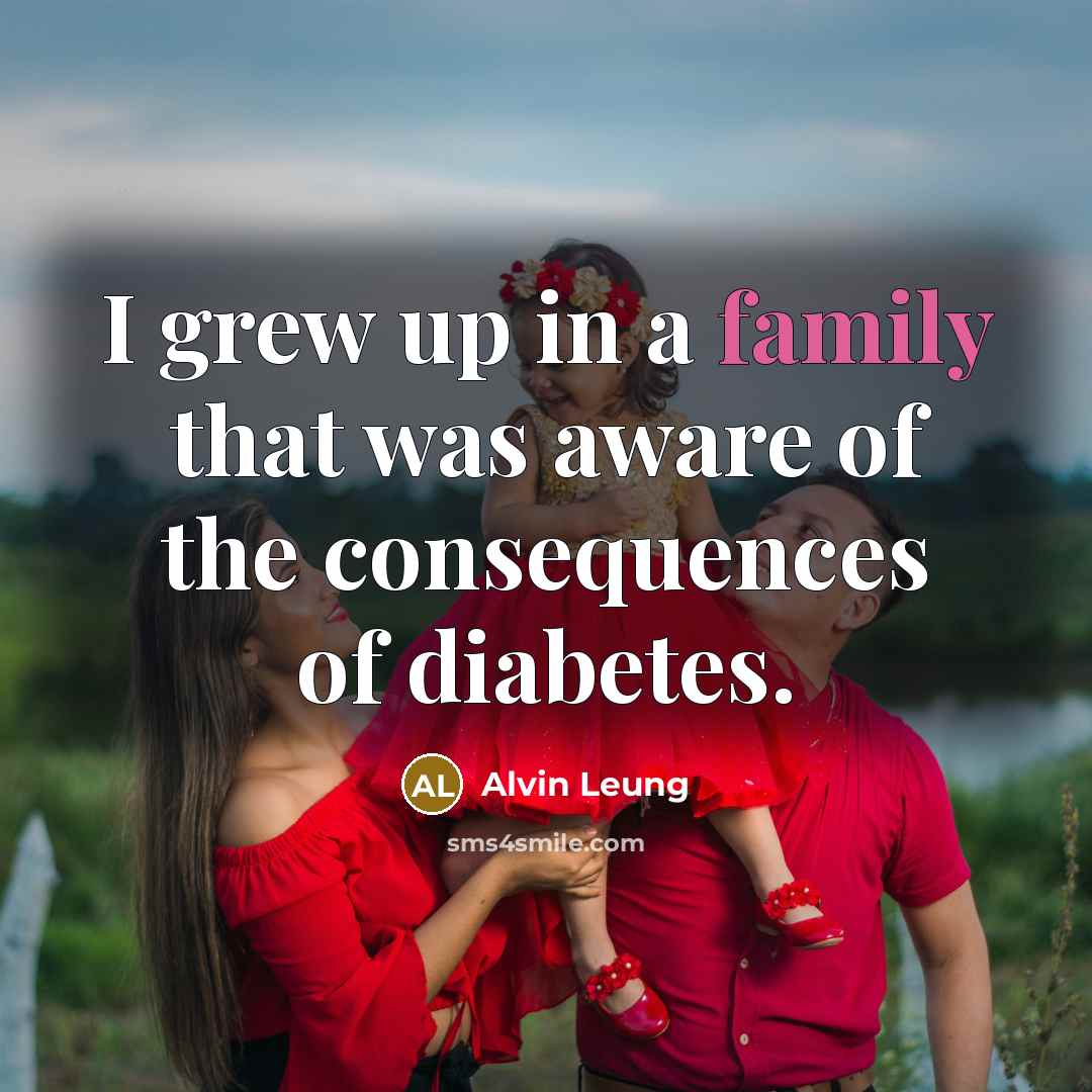 “I grew up in a family that was aware of…” quote by Alvin Leung