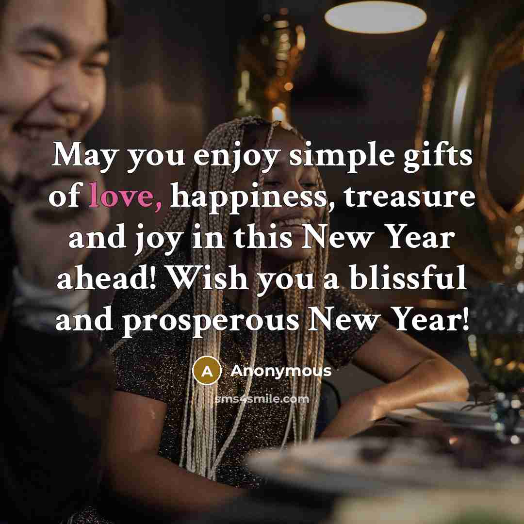 “May you enjoy simple gifts of love, happiness, treasure and…” quote by Anonymous