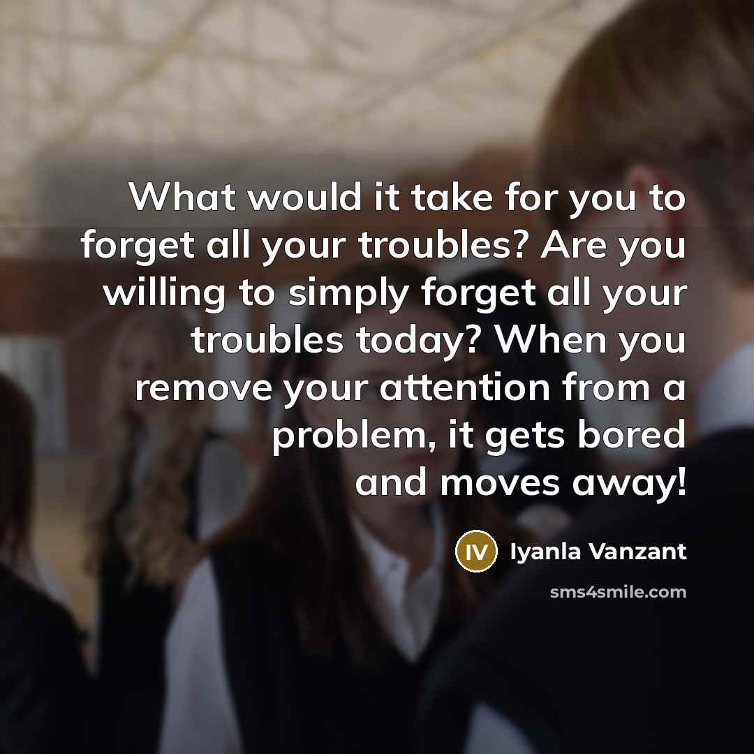 “What would it take for you to forget all your…” quote by Iyanla Vanzant