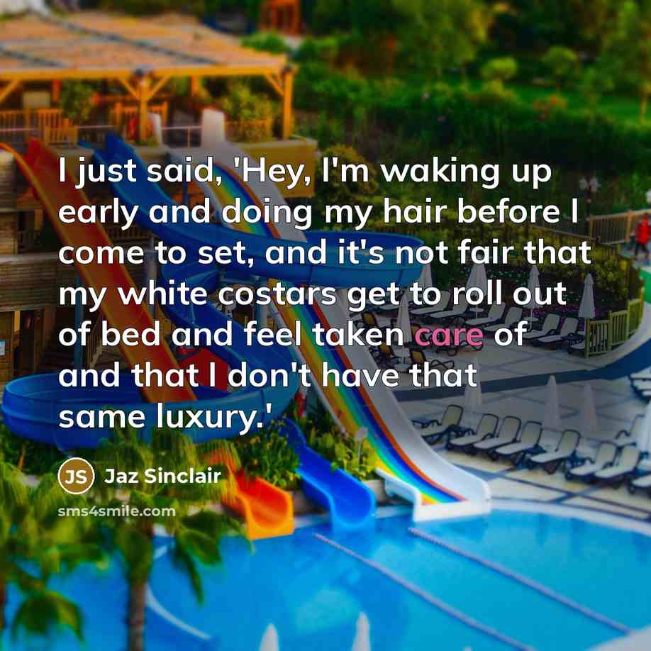 “I just said, 'Hey, I'm waking up early and doing…” quote by Jaz Sinclair