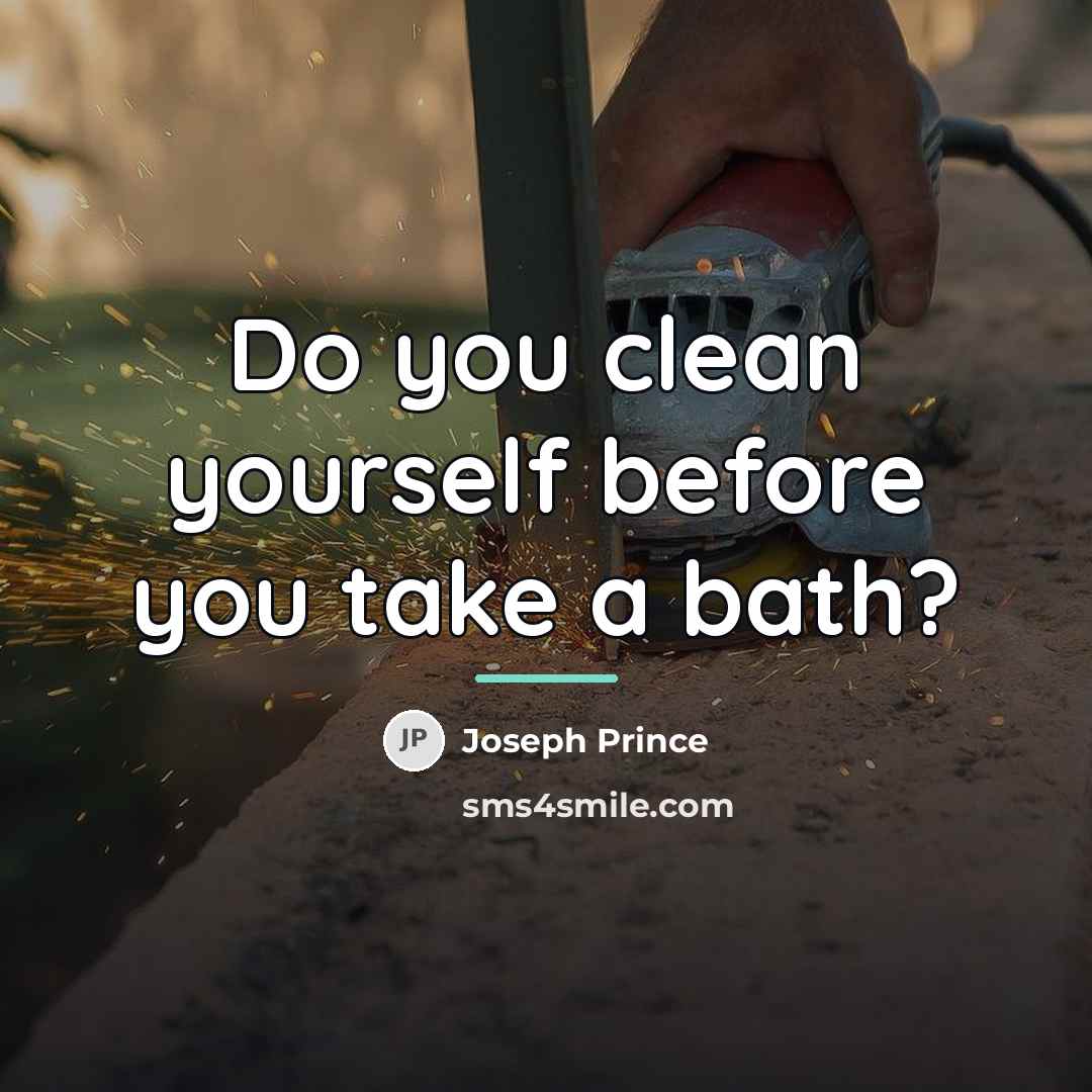 “Do you clean yourself before you take a bath?…” quote by Joseph Prince