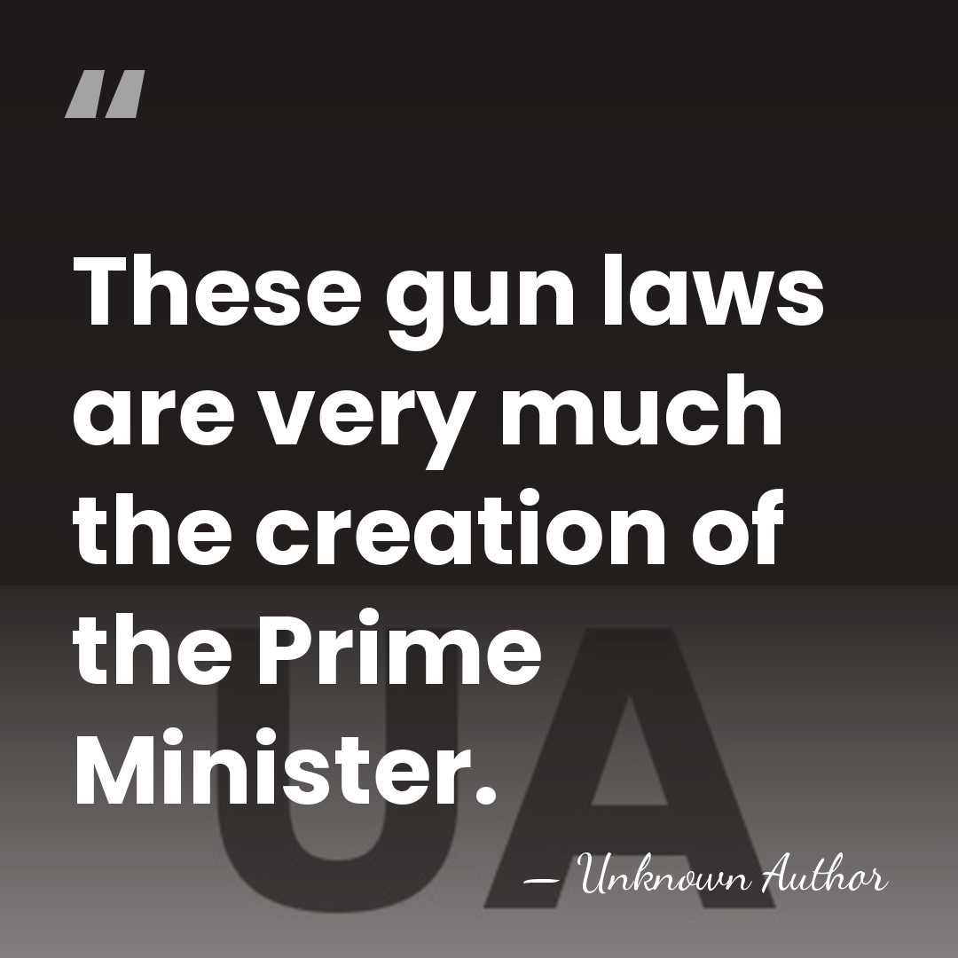 These gun laws are very much the creation of the Prime Minister. - Amanda Vanstone