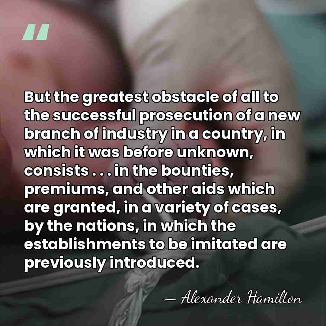 But the greatest obstacle of all to the successful prosecution of a&hellip; - Alexander Hamilton