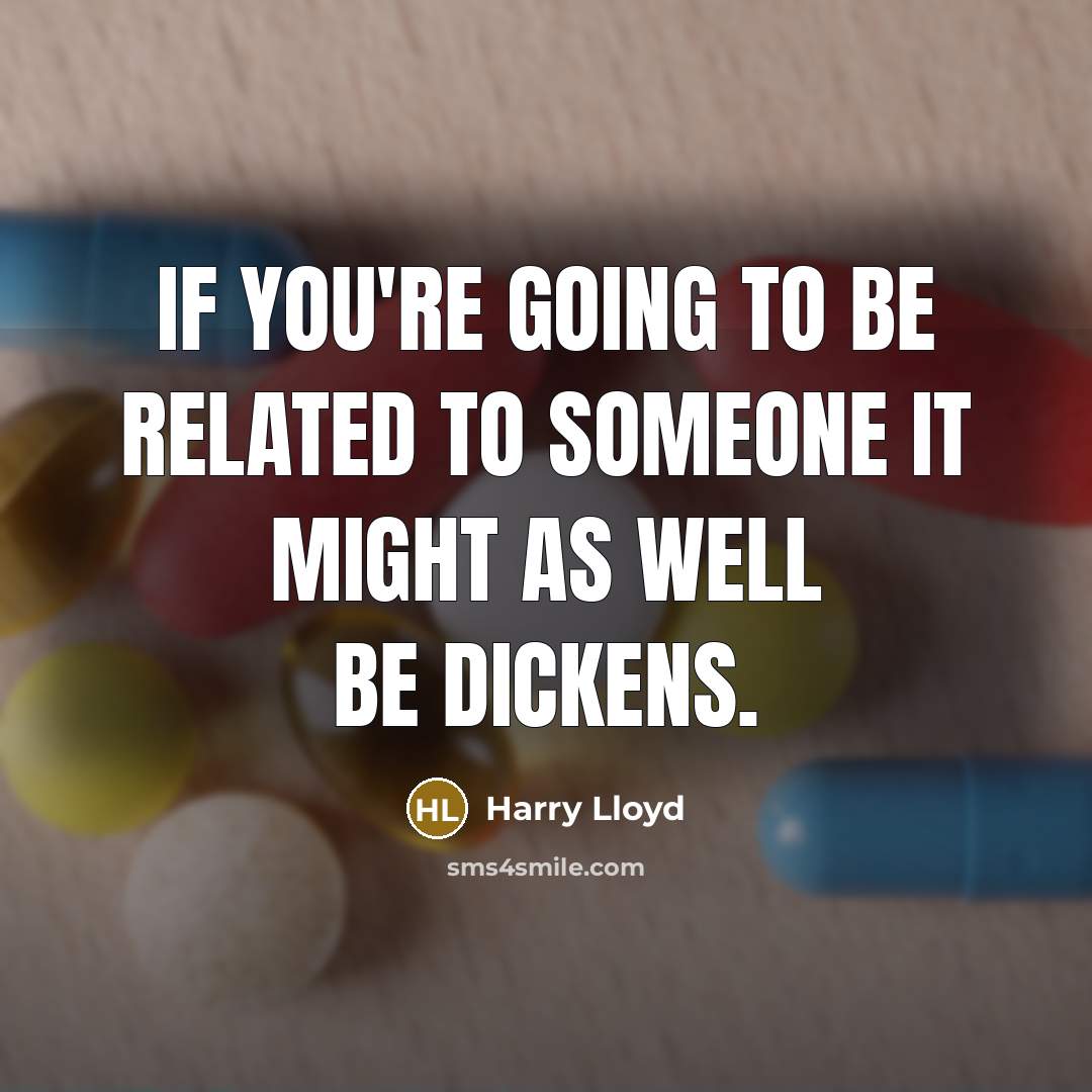 “If you're going to be related to someone it might…” quote by Harry Lloyd