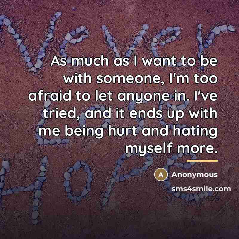 “As much as I want to be with someone, I'm…” quote by Anonymous