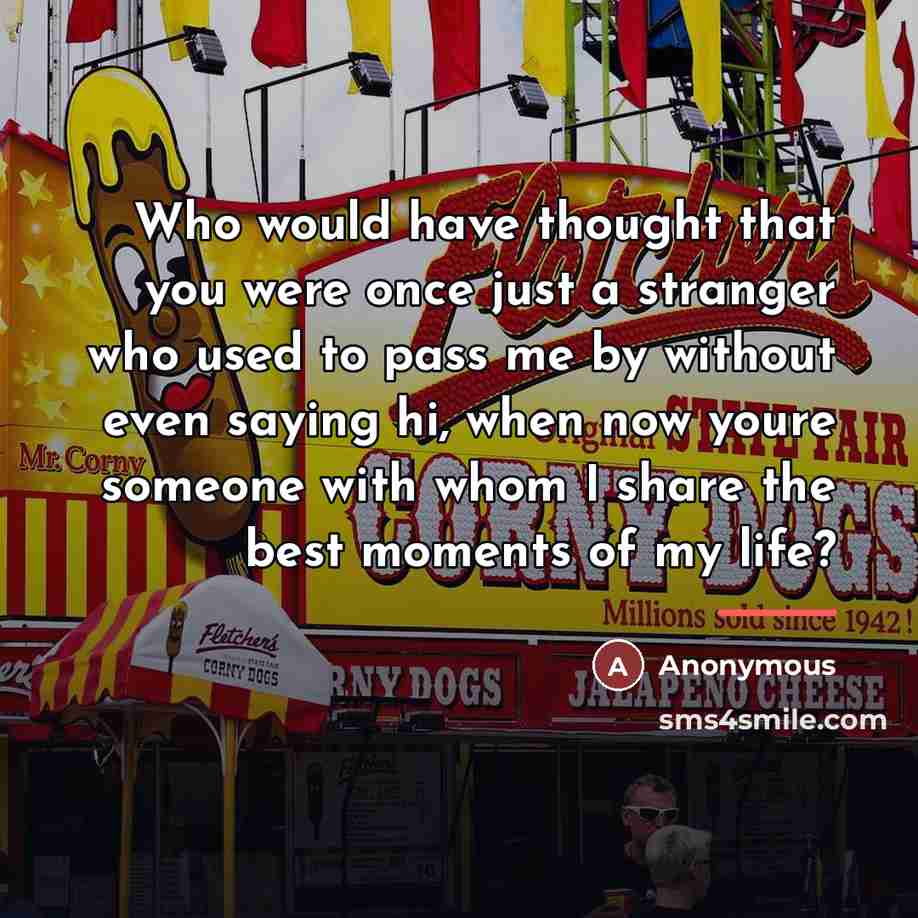 “Who would have thought that you were once just a…” quote by Anonymous