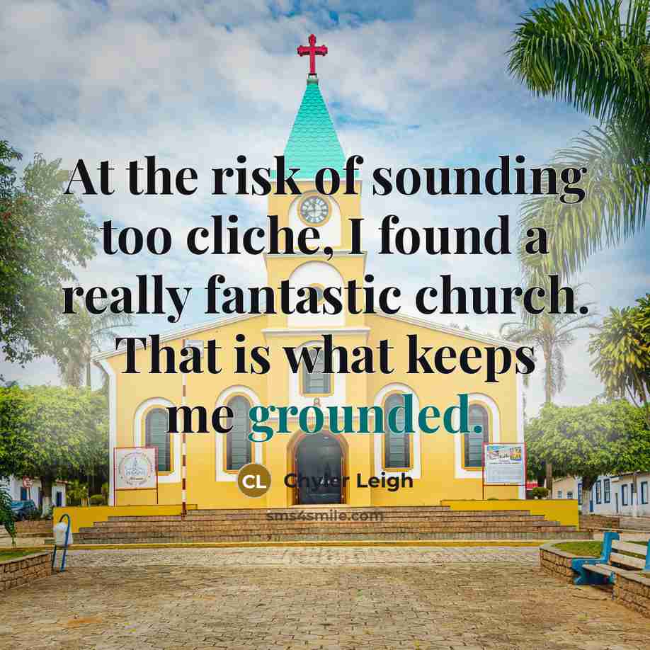 “At the risk of sounding too cliche, I found a…” quote by Chyler Leigh
