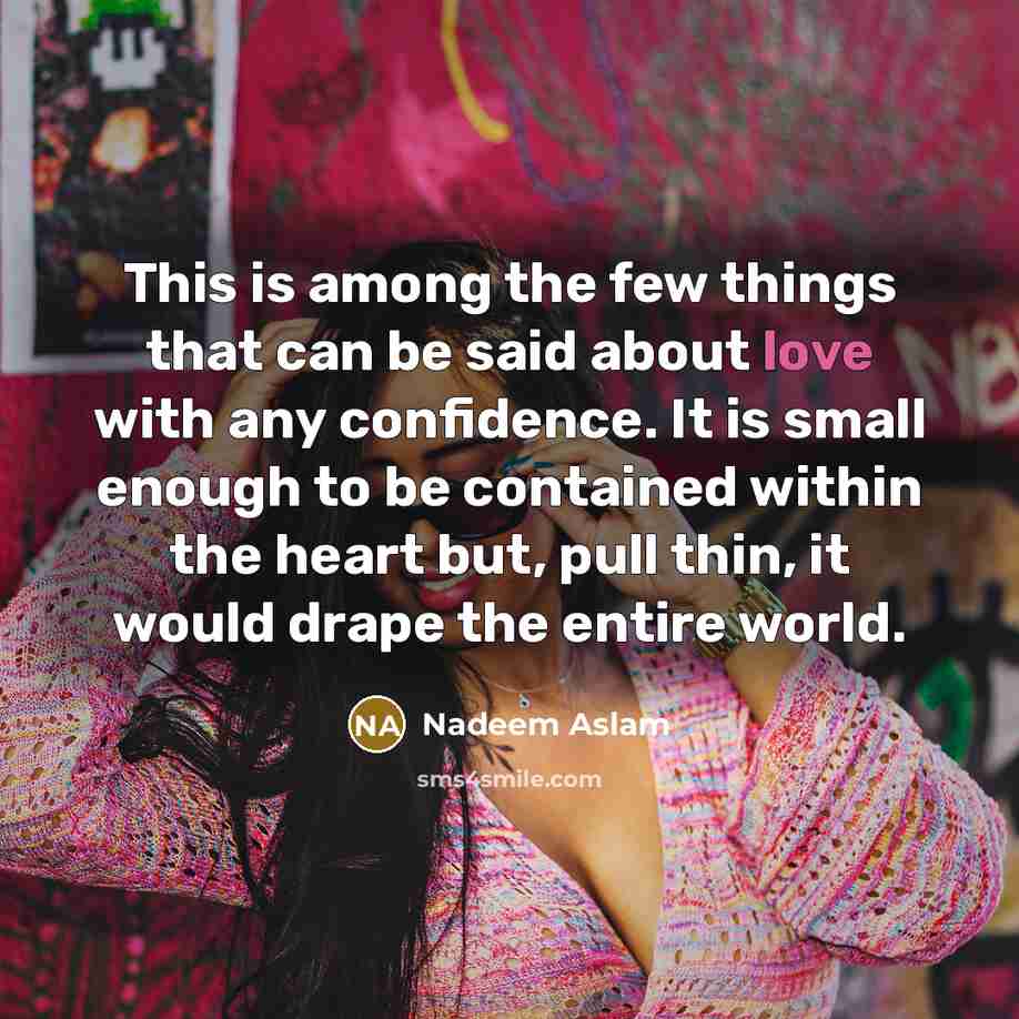 “This is among the few things that can be said…” quote by Nadeem Aslam