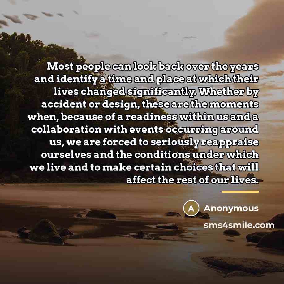 “Most people can look back over the years and identify…” quote by Frederick F Flack