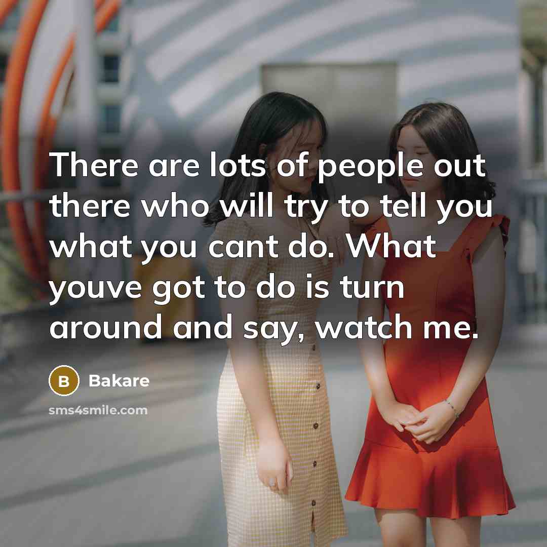 “There are lots of people out there who will try…” quote by Bakare