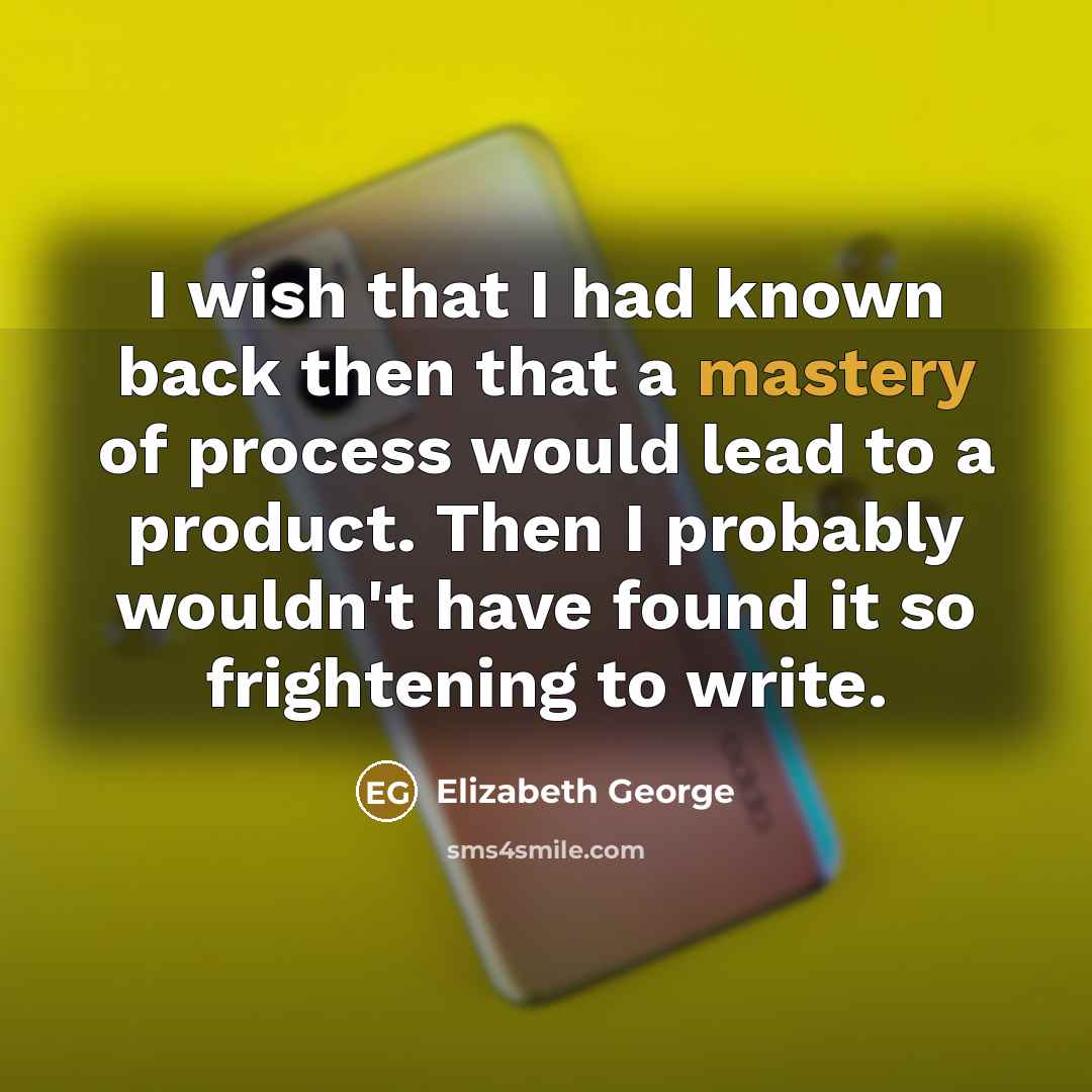 “I wish that I had known back then that a…” quote by Elizabeth George