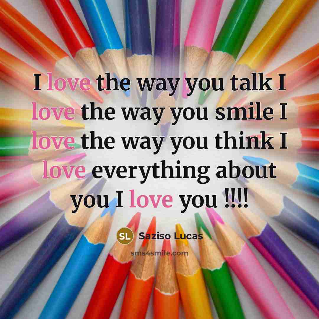 “I love the way you talk I love the way…” quote by Saziso Lucas
