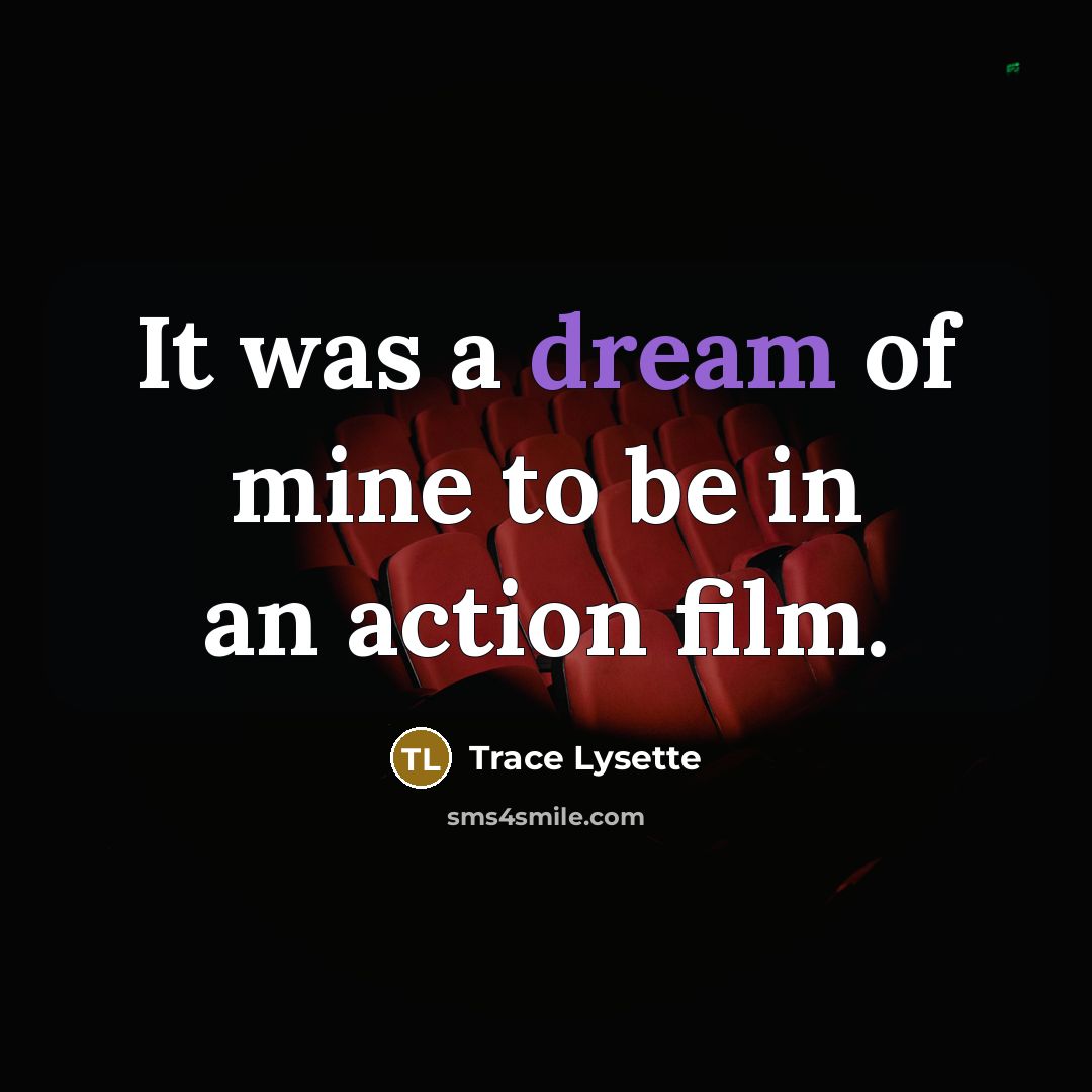 “It was a dream of mine to be in an…” quote by Trace Lysette