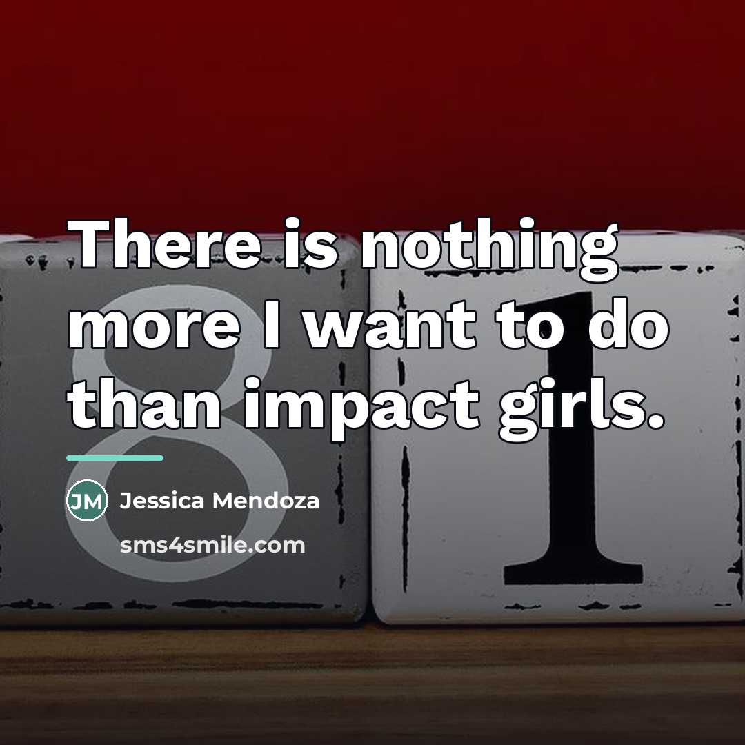 “There is nothing more I want to do than impact…” quote by Jessica Mendoza