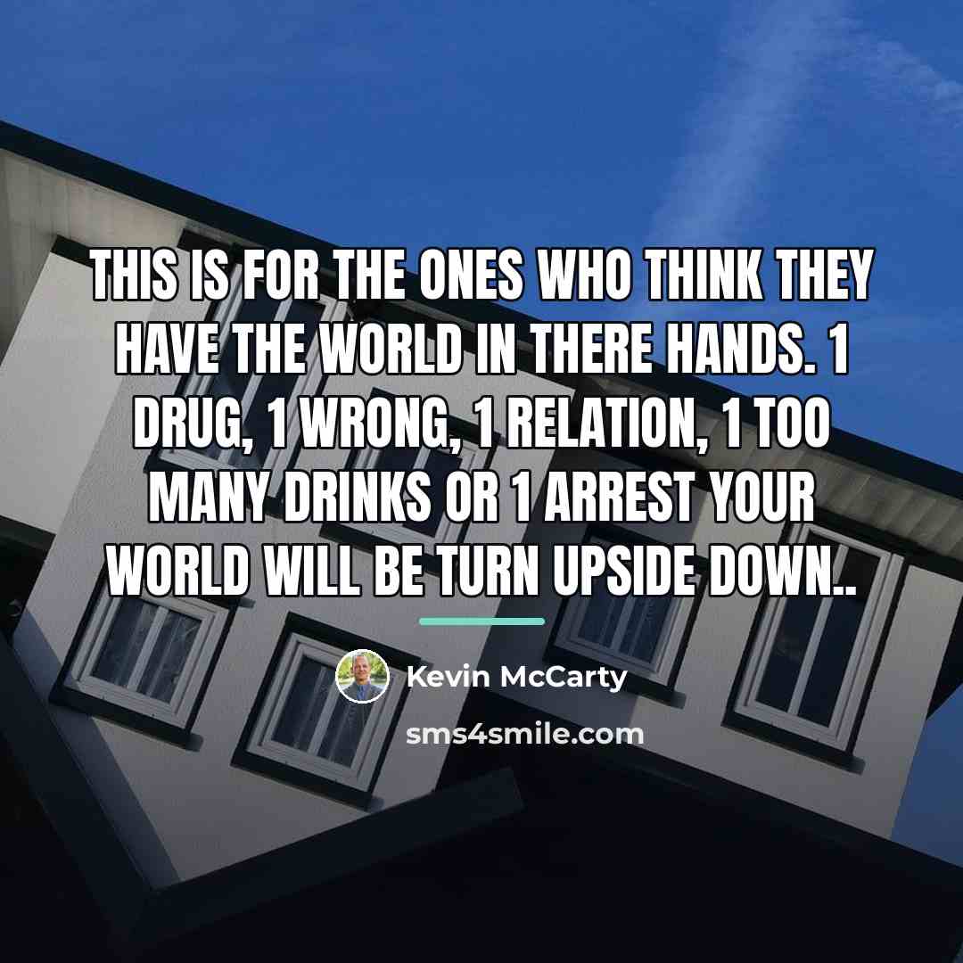 “This is for the ones who think they have the…” quote by Kevin McCarty