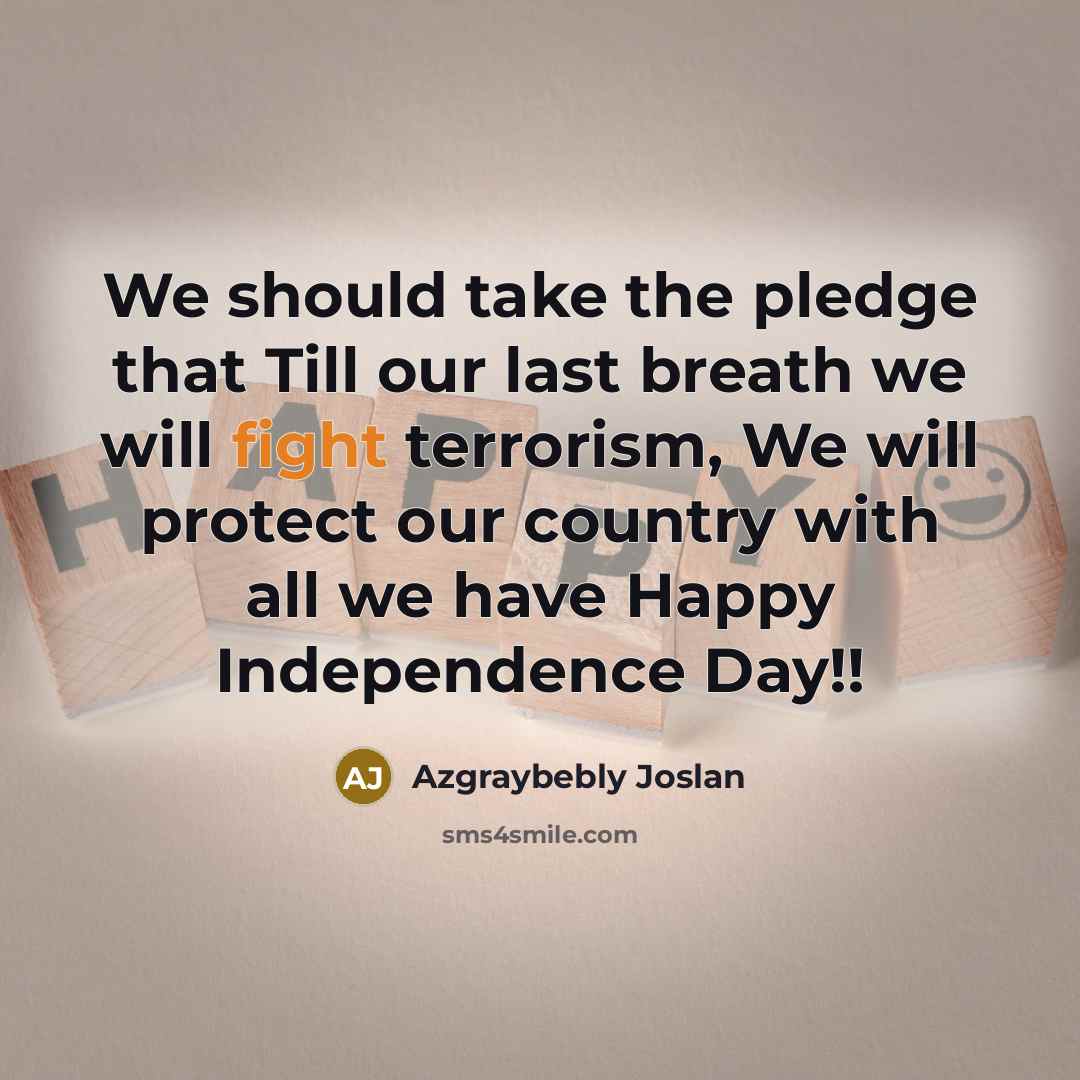 “We should take the pledge that Till our last breath…” quote by Azgraybebly Joslan