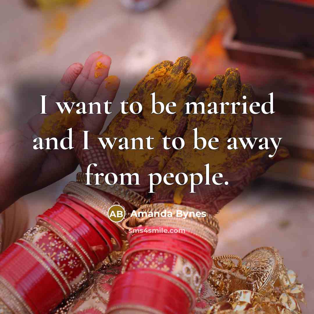 “I want to be married and I want to be…” quote by Amanda Bynes