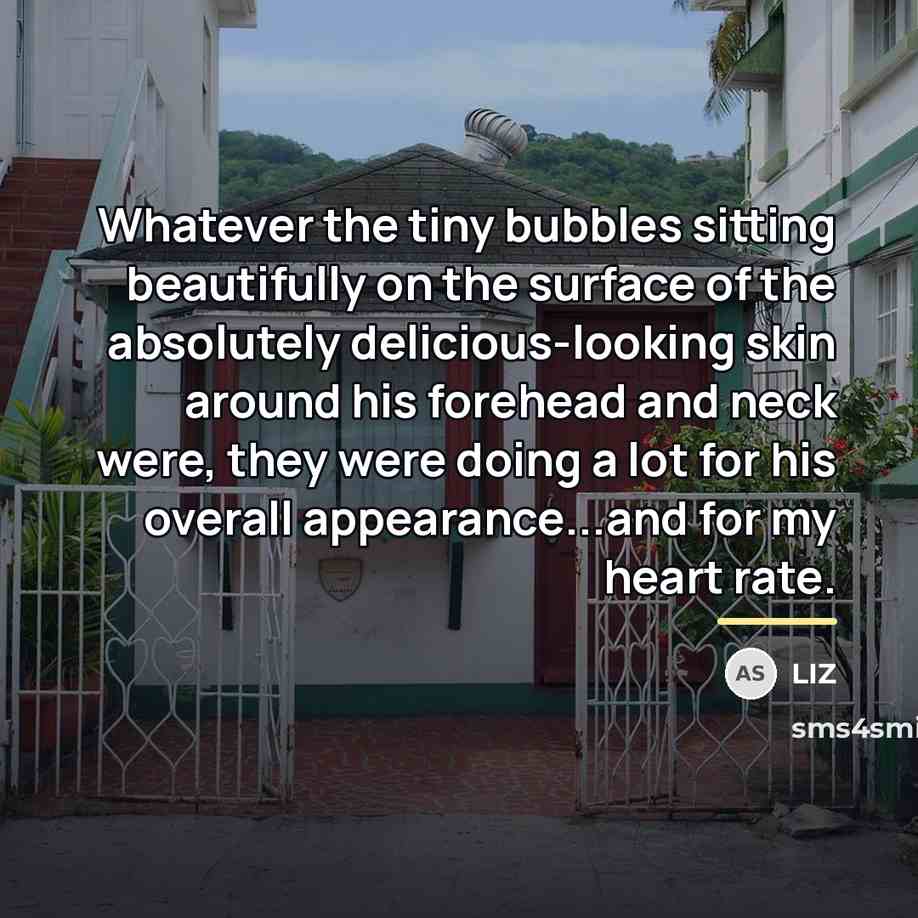“Whatever the tiny bubbles sitting beautifully on the surface of…” quote by LIZ