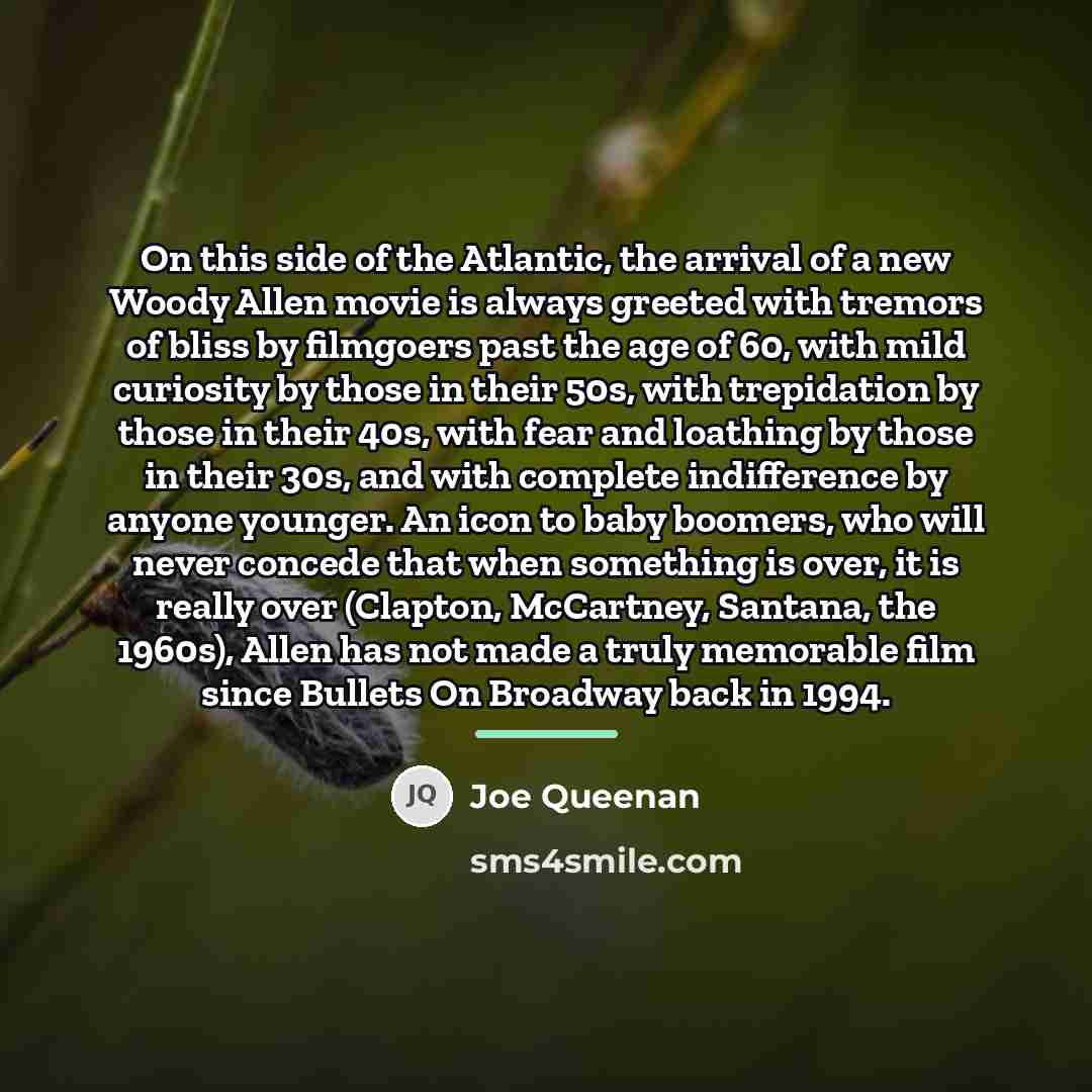 “On this side of the Atlantic, the arrival of a…” quote by Joe Queenan