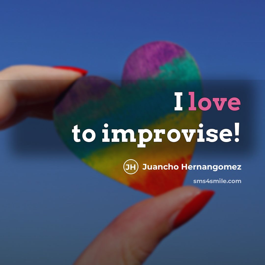 “I love to improvise!…” quote by Juancho Hernangomez