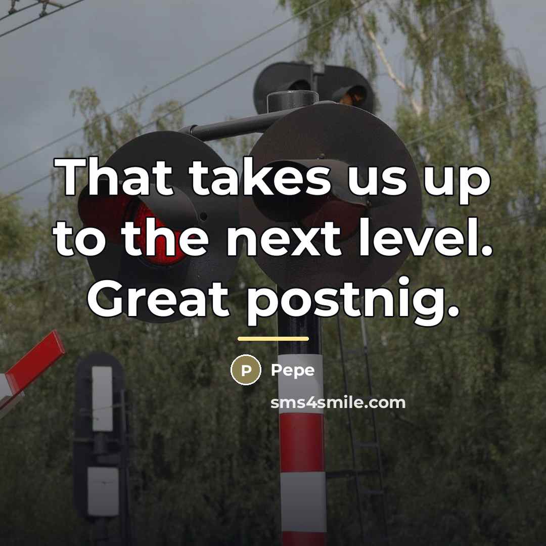 “That takes us up to the next level. Great postnig.…” quote by Pepe