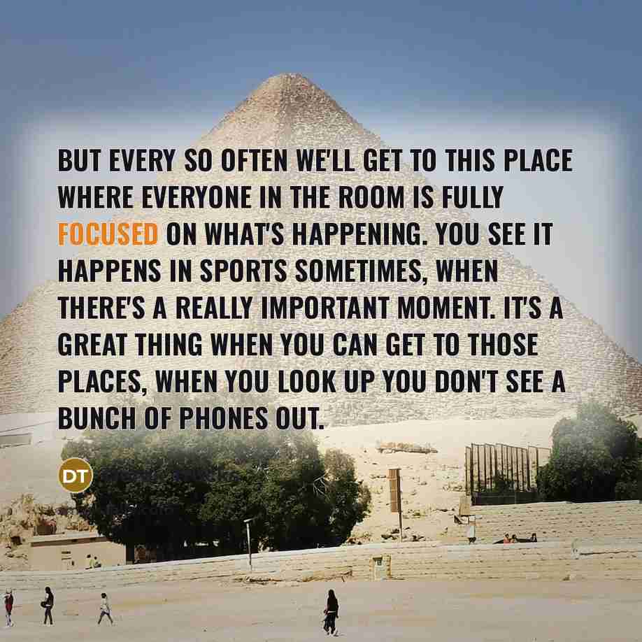 “But every so often we'll get to this place where…” quote by Derek Trucks