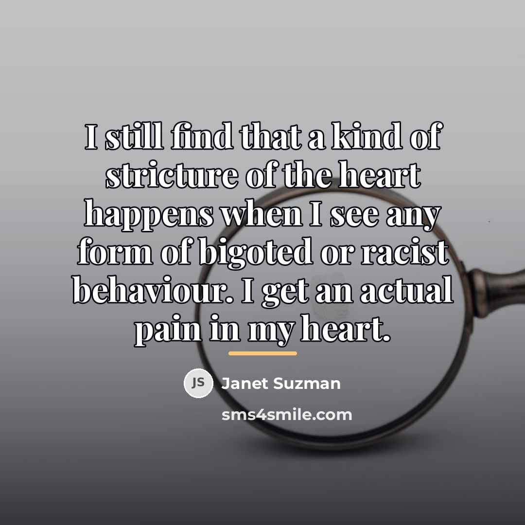 “I still find that a kind of stricture of the…” quote by Janet Suzman