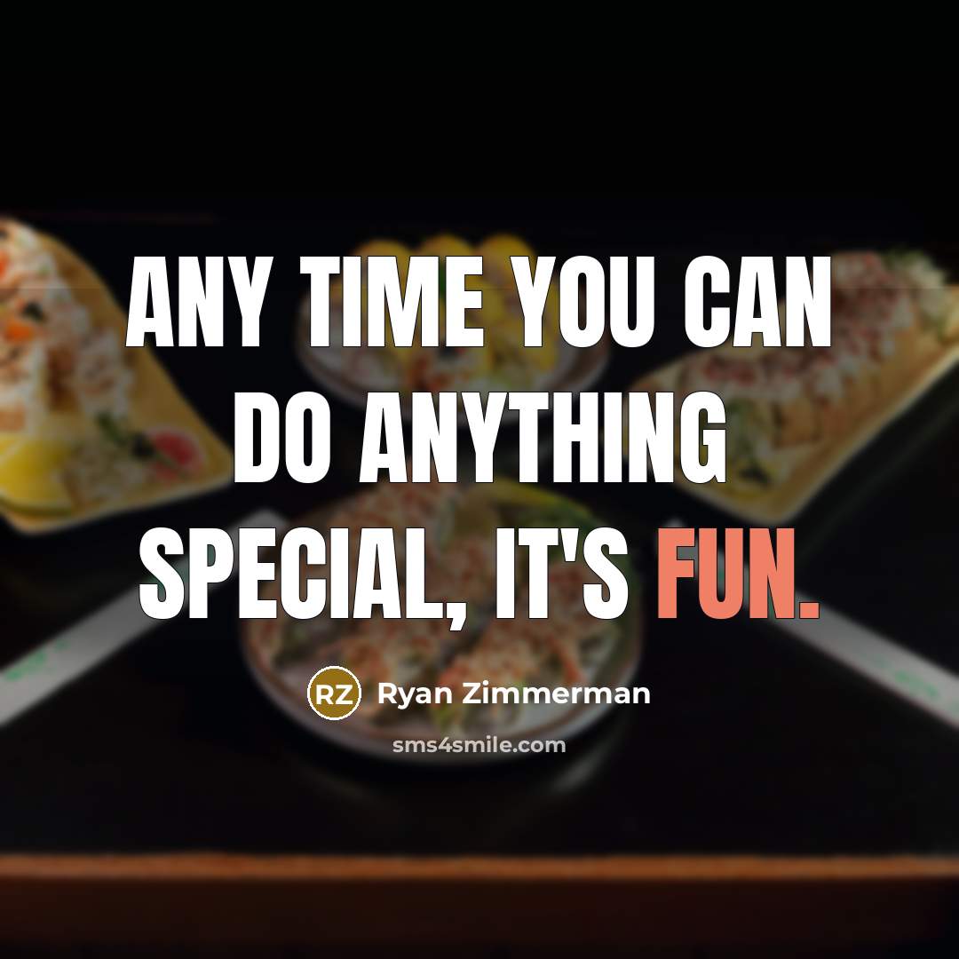 “Any time you can do anything special, it's fun.…” quote by Ryan Zimmerman
