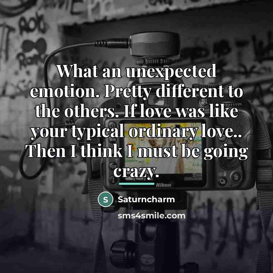 “What an unexpected emotion. Pretty different to the others. If…” quote by Saturncharm