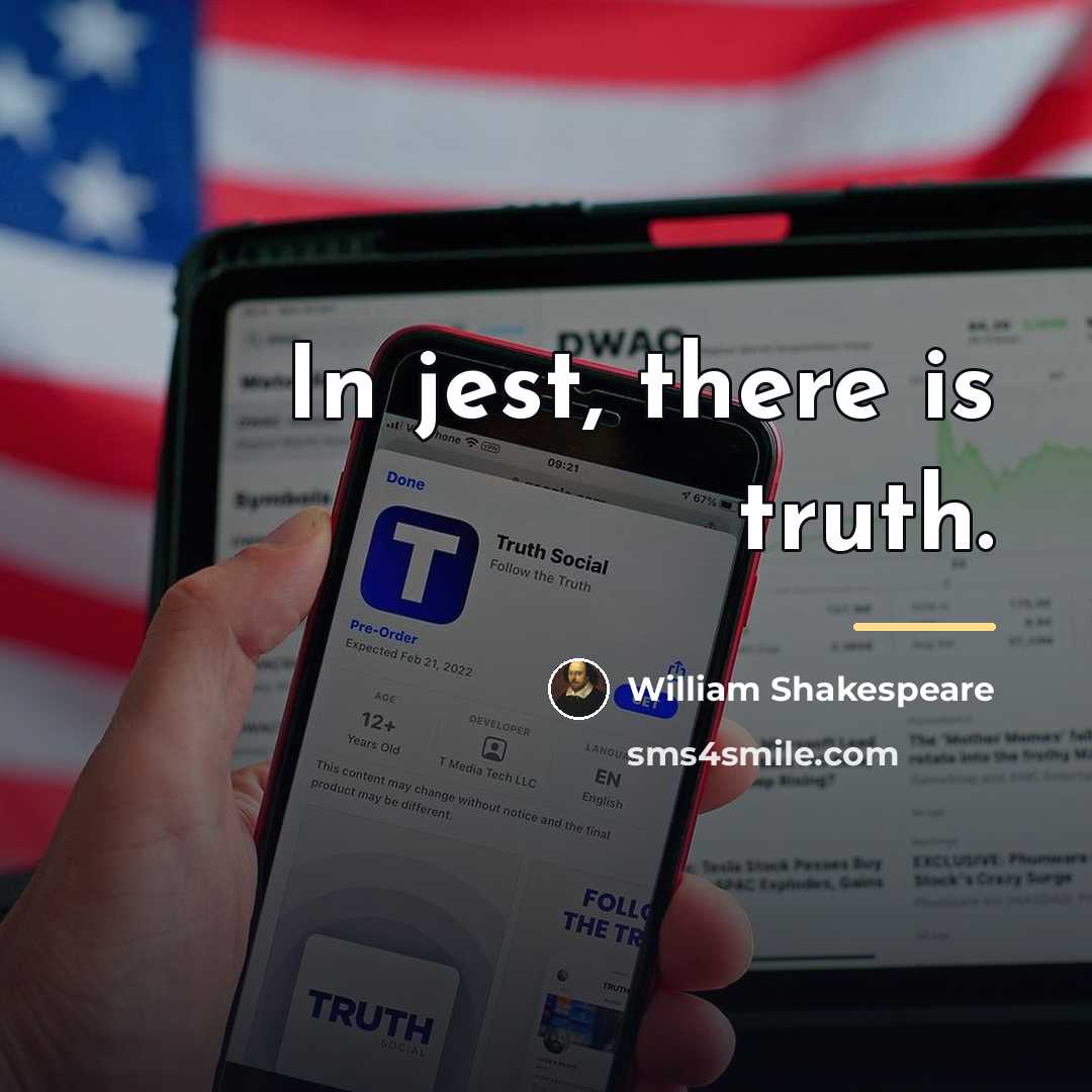 “In jest, there is truth.…” quote by William Shakespeare