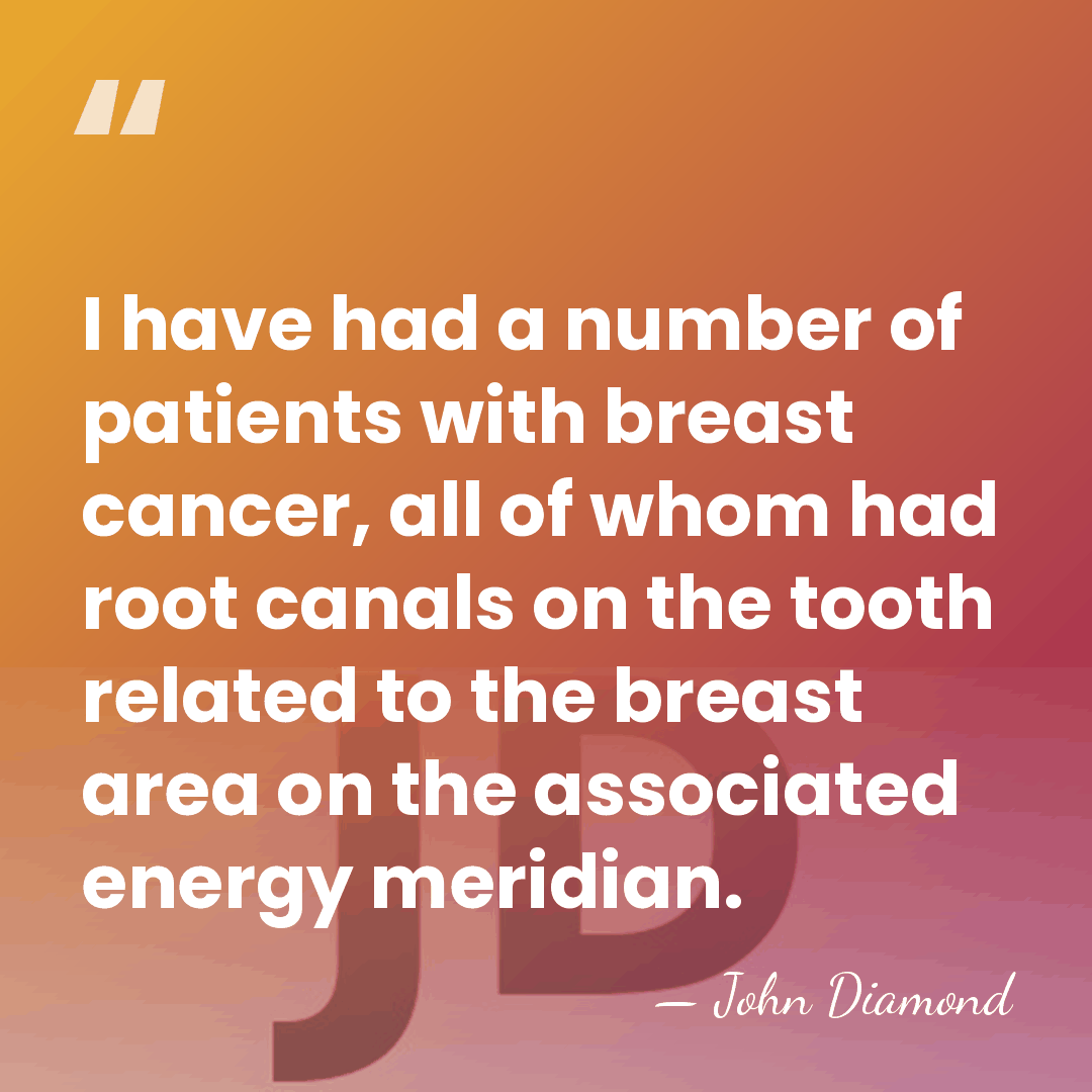 I have had a number of patients with breast cancer, all of&hellip; - John Diamond