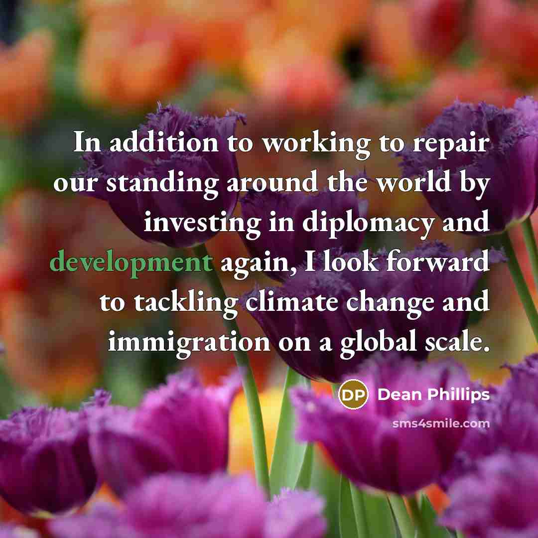 “In addition to working to repair our standing around the…” quote by Dean Phillips