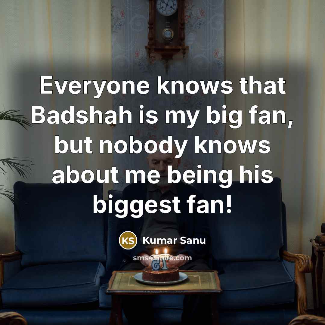 “Everyone knows that Badshah is my big fan, but nobody…” quote by Kumar Sanu