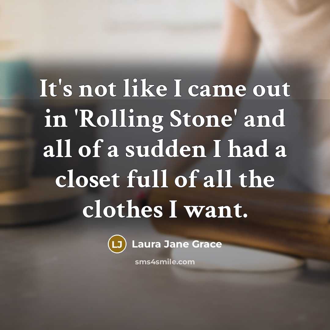 “It's not like I came out in 'Rolling Stone' and…” quote by Laura Jane Grace