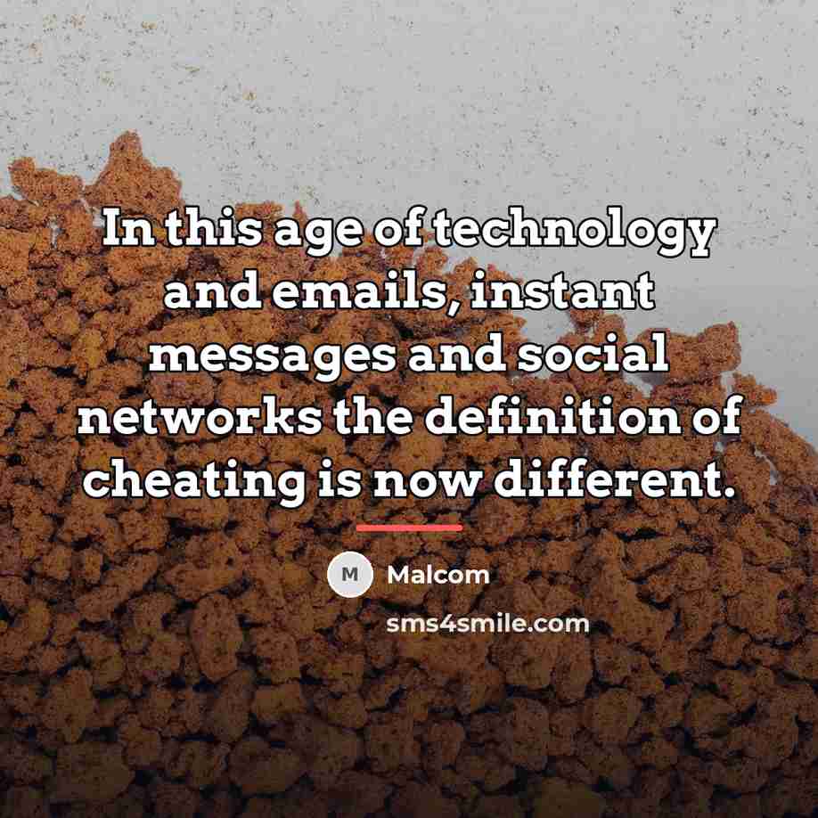 “In this age of technology and emails, instant messages and…” quote by Malcom