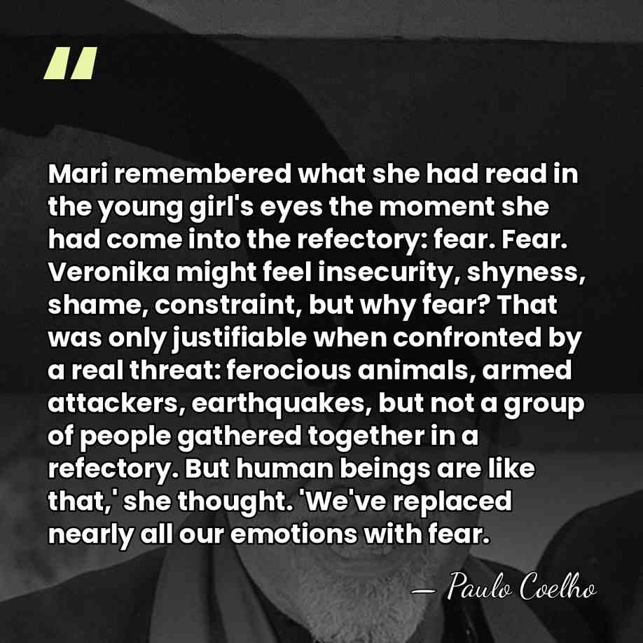 Mari remembered what she had read in the young girl's eyes the&hellip; - Paulo Coelho
