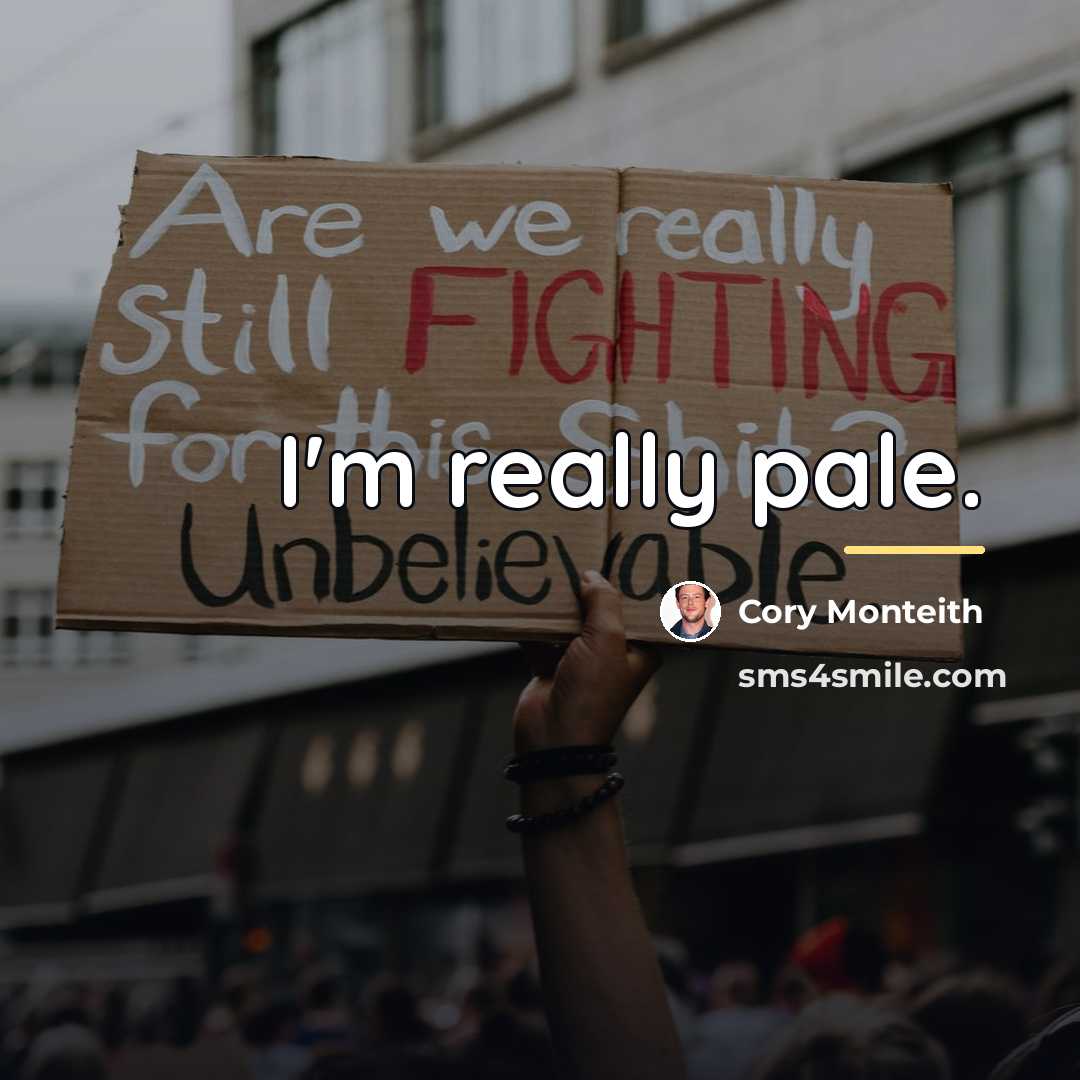 “I'm really pale.…” quote by Cory Monteith