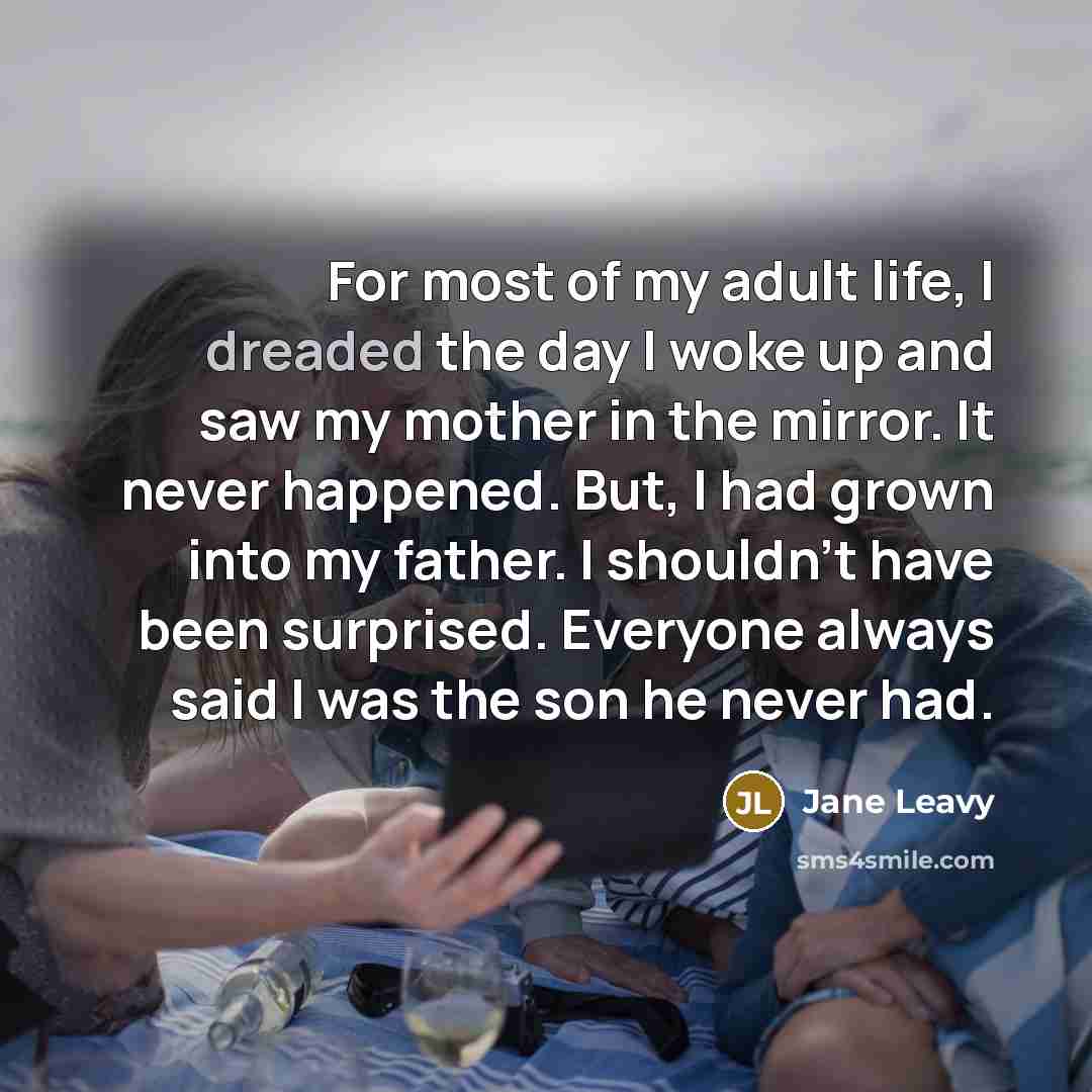 “For most of my adult life, I dreaded the day…” quote by Jane Leavy
