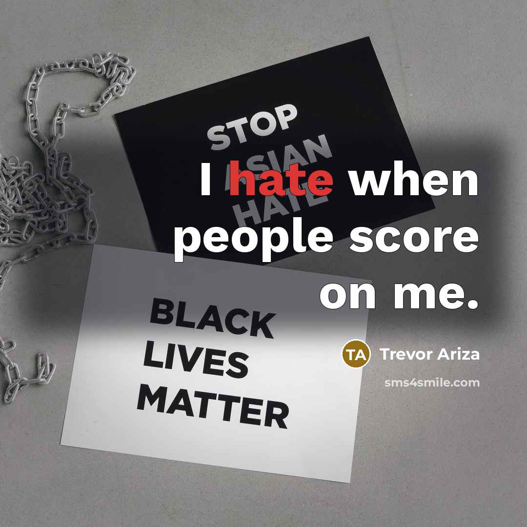 “I hate when people score on me.…” quote by Trevor Ariza