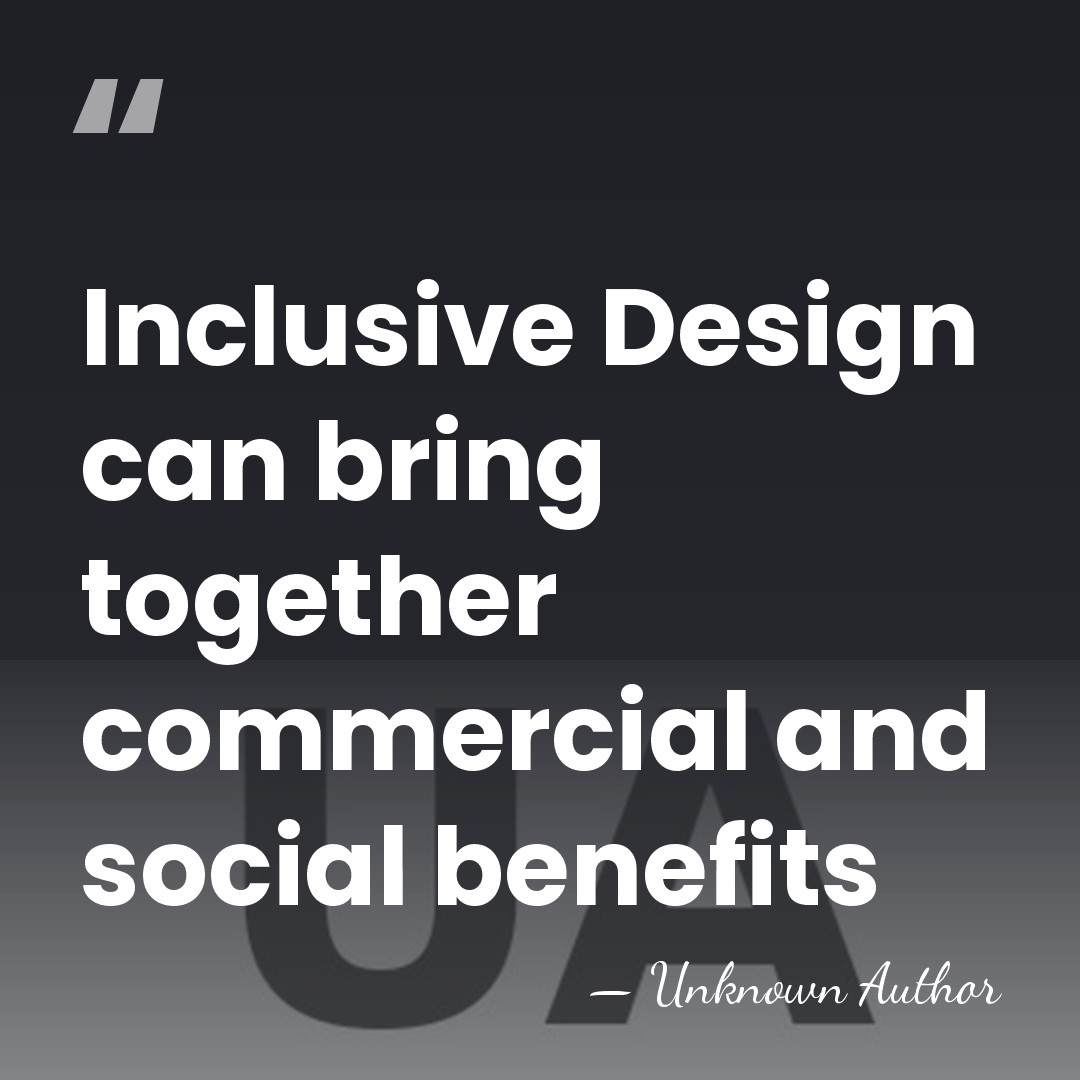 Inclusive Design can bring together commercial and social benefits - Mette-Marit, Crown Princess of Norway
