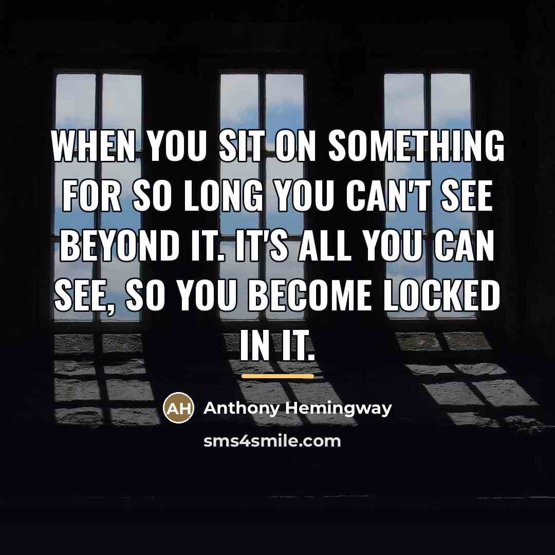 “When you sit on something for so long you can't…” quote by Anthony Hemingway