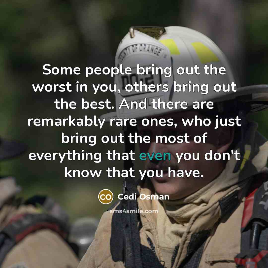 “Some people bring out the worst in you, others bring…” quote by Cedi Osman