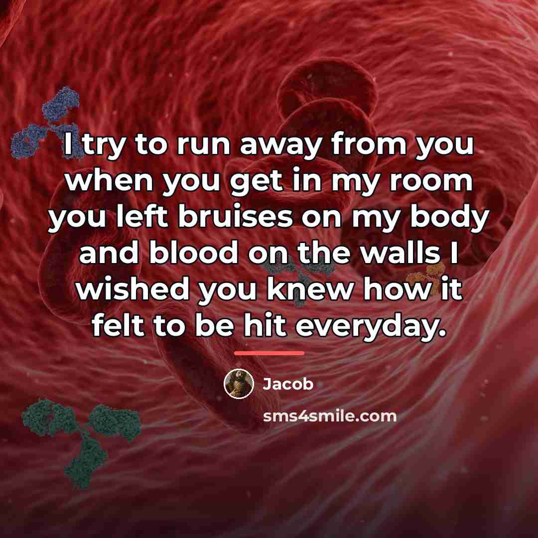 “I try to run away from you when you get…” quote by Jacob