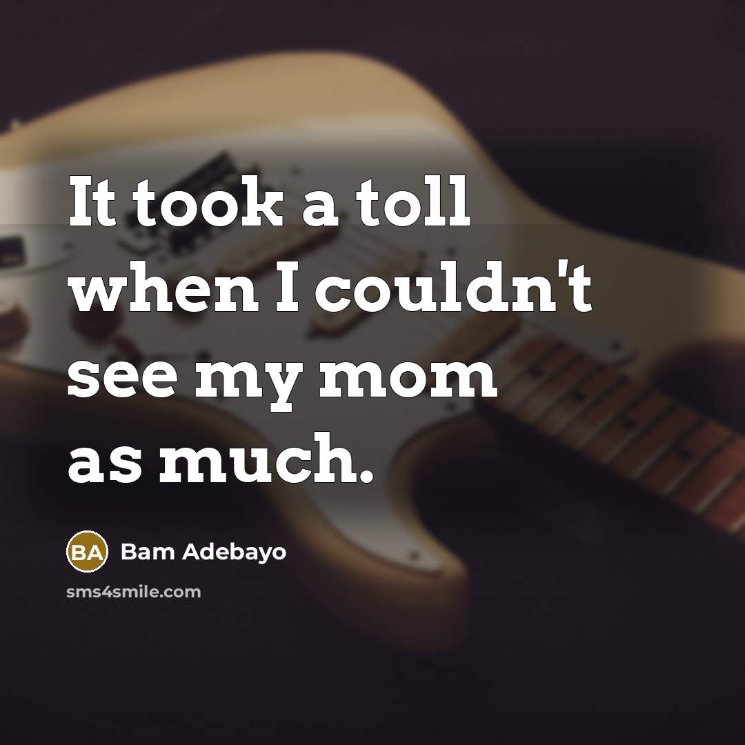 “It took a toll when I couldn't see my mom…” quote by Bam Adebayo