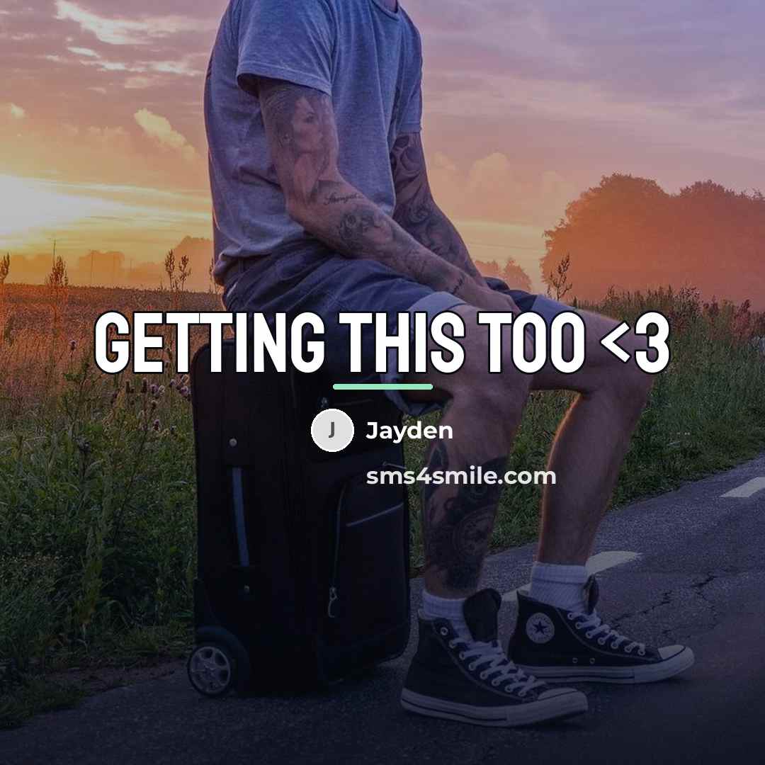 “Getting this too…” quote by Jayden