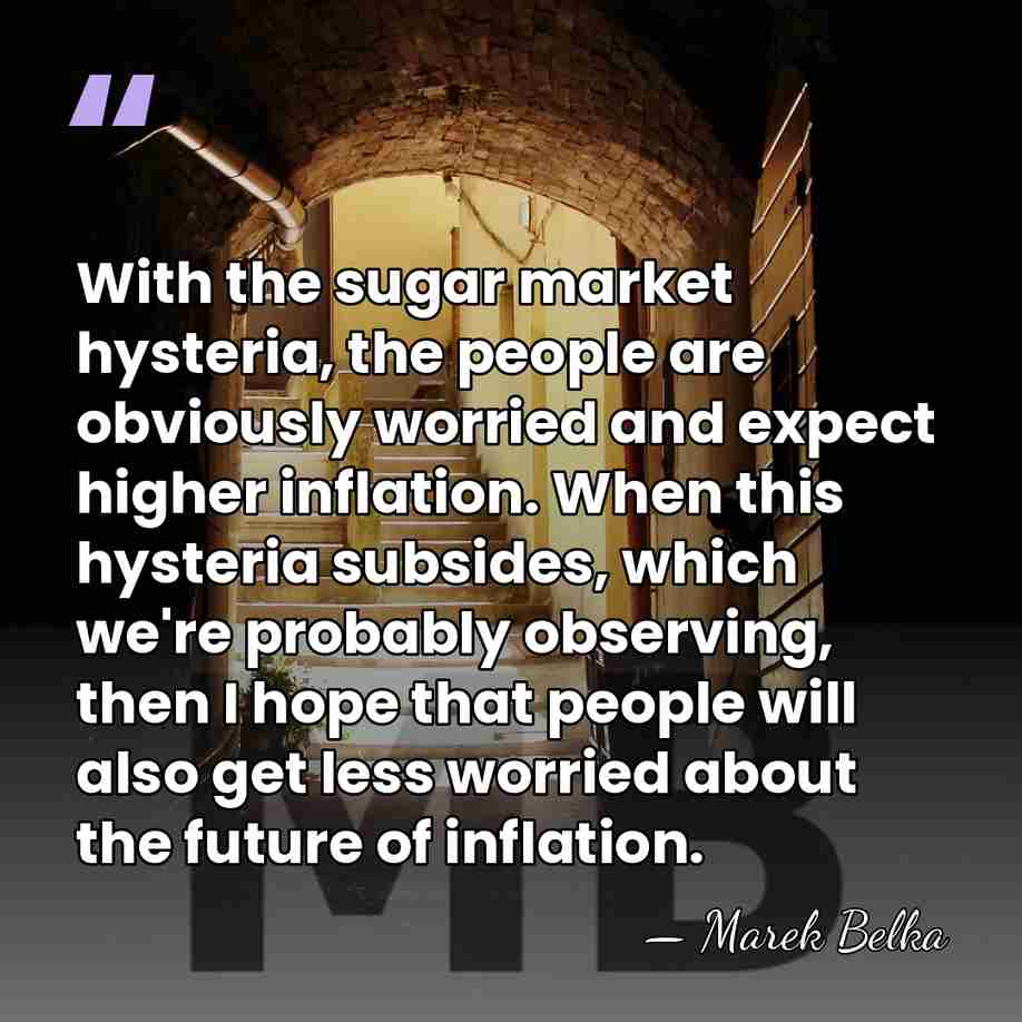 With the sugar market hysteria, the people are obviously worried and expect&hellip; - Marek Belka